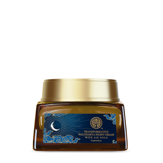 Forest Essentials Transformative Soundarya Anti Ageing Night Cream - 24K Gold & Bakuchiol