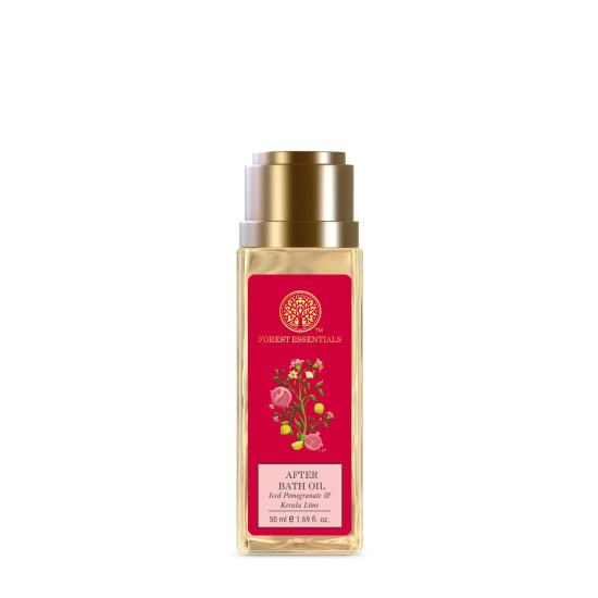 Forest Essentials After Bath Oil Iced Pomegranate & Kerala Lime - Ayurvedic Nourishment