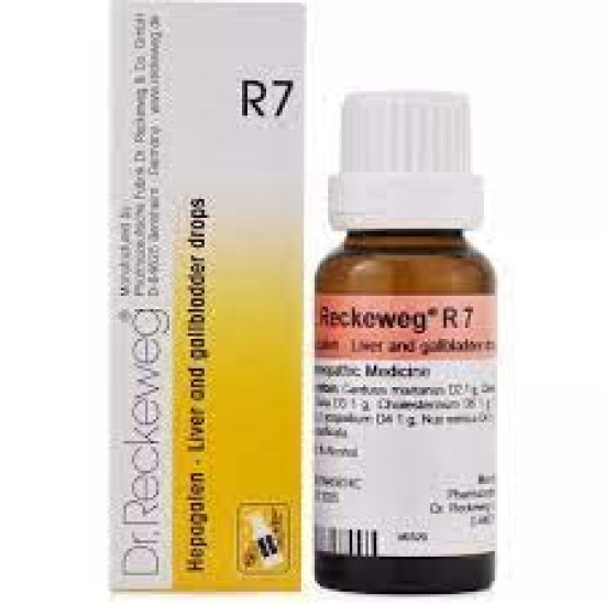 Dr Reckeweg R7 (Hepagalen) 22ml - Homeopathic Liver Health Remedy