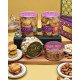 Padmini's Couture Bhaiya Bhabhi Rakhi Set - Elegant Gift Hamper with Dry Fruits & Cookies