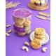 Padmini's Couture Bhaiya Bhabhi Rakhi Set - Elegant Gift Hamper with Dry Fruits & Cookies