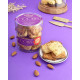 Padmini's Couture Bhaiya Bhabhi Rakhi Set - Elegant Gift Hamper with Dry Fruits & Cookies