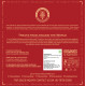 Padmini's Couture Bhaiya Bhabhi Rakhi Set - Elegant Gift Hamper with Dry Fruits & Cookies