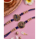Rakhi Gift Hamper for Brother - Delightful Treats & Blue Tokai Rakhi Set