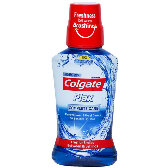 Colgate Plax Antibacterial Mouthwash & Sensitive Toothbrush - Complete Oral Care Colgate Plax Antibacterial Mouthwash & Sensitive Toothbrush - Complete Oral Care