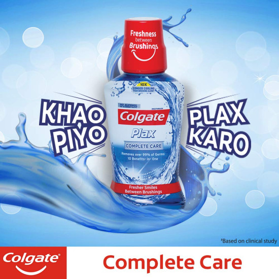Colgate Plax Antibacterial Mouthwash & Sensitive Toothbrush - Complete Oral Care Colgate Plax Antibacterial Mouthwash & Sensitive Toothbrush - Complete Oral Care
