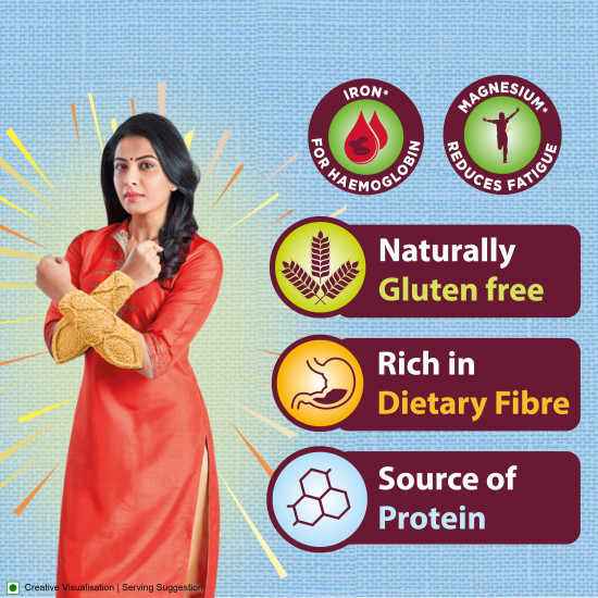 Aashirvaad Organic Moong Dal Split & Nature's Superfoods Gluten Free Flour - Premium Nutrition