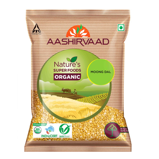Aashirvaad Svasti Ghee & Organic Moong Dal - Premium Quality