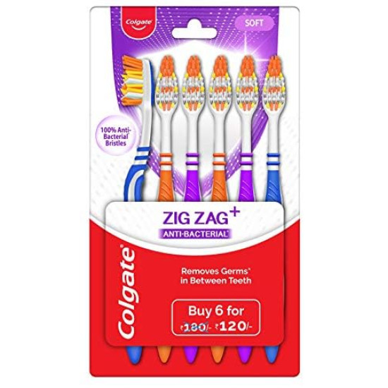 Colgate Batman Anticavity Toothpaste & Colgate ZigZag Manual Toothbrush - Complete Oral Care