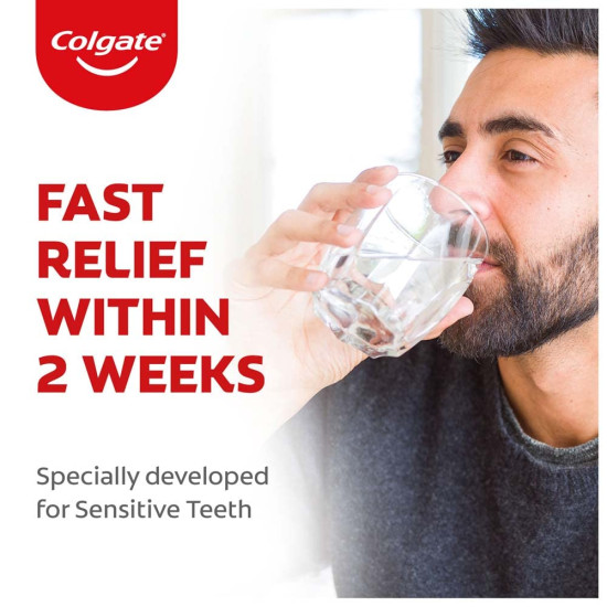 Colgate Sensitive Toothpaste with Clove Oil & Kids Manual Toothbrush - Sensitivity Relief & Gentle Care