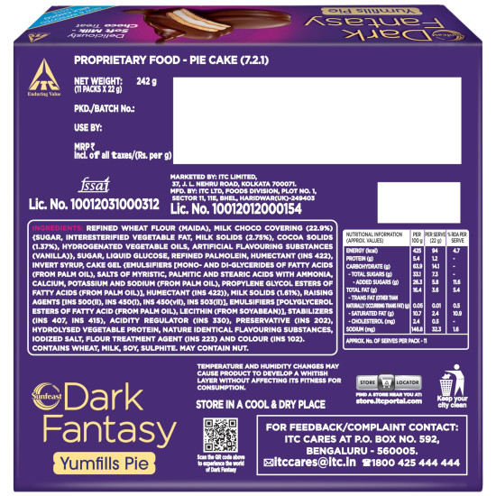 Sunfeast Dark Fantasy Choco Fills & Yumfills - Indulgent Chocolate Treats