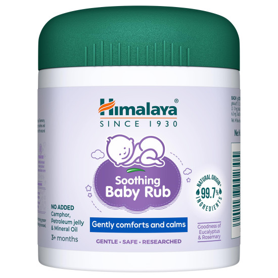 Himalaya Baby Soothing Baby Rub 50 Ml - Gentle Natural Care