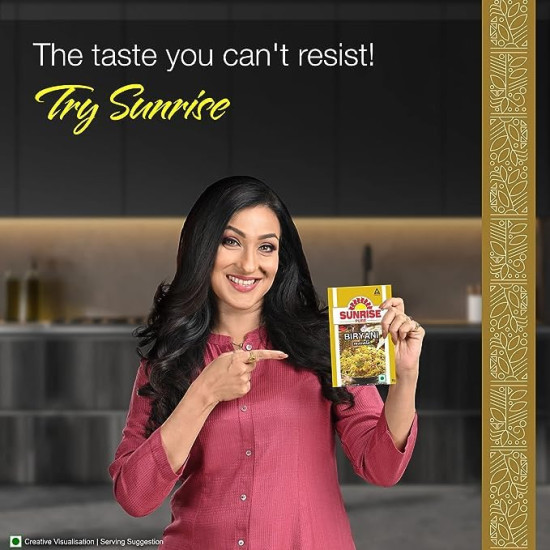 Sunrise Pure Biryani Masala Spice Powder - Authentic Indian Flavor