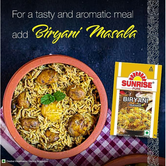 Sunrise Pure Biryani Masala Spice Powder - Authentic Indian Flavor