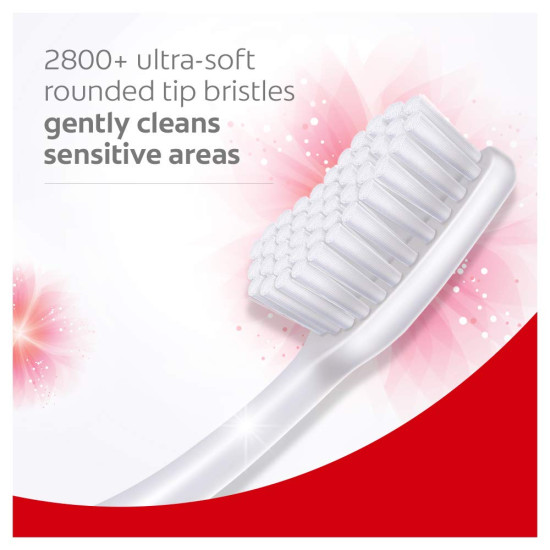Colgate Gentle Sensitive Care Ultra Soft Bristles Toothbrush - 5Pcs - Ultra-Soft Bristles