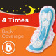 Whisper Ultra Overnight Sanitary Pad For Women With Wings - Xxl Plus, 16 Pads