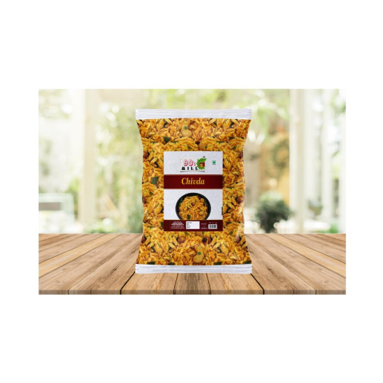 90's MILL Authentic Marathi Organic Chivda Namkeen - Healthy Indian Snack