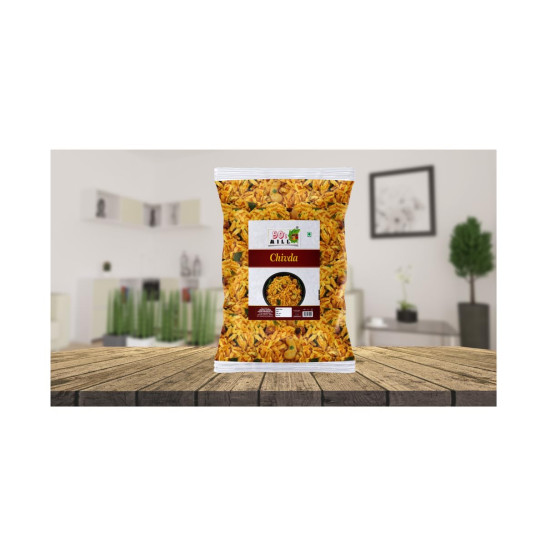 90's MILL Authentic Marathi Organic Chivda Namkeen - Healthy Indian Snack