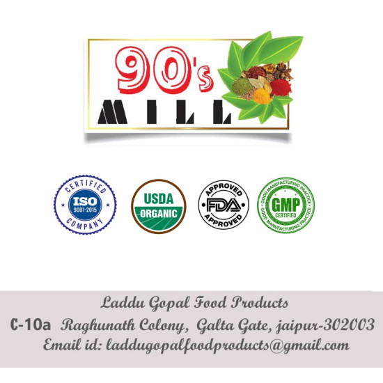 90's MILL Authentic Marathi Organic Chivda Namkeen - Healthy Indian Snack