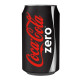 Coca-Cola Zero Soft Drink, 180ml Can - Zero Calories Refreshment