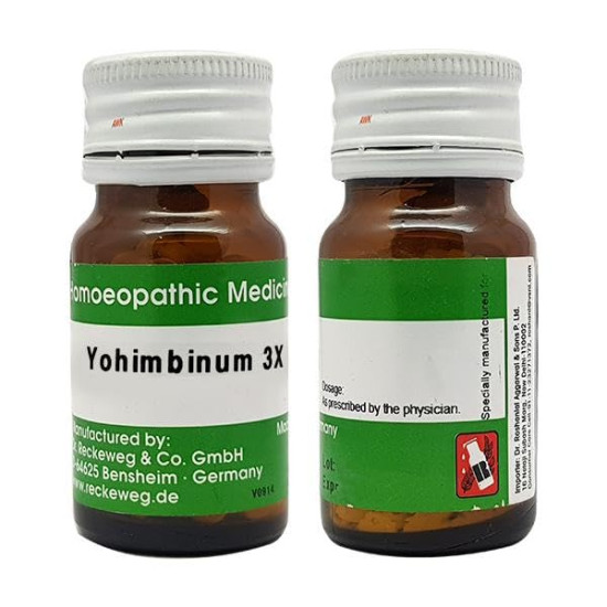 Dr. Reckeweg Yohimbinum 3x Tablets - Enhance Vitality Dr. Reckeweg Yohimbinum 3x Tablets - Enhance Vitality