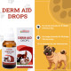 Bakson Veterinary Derm Aid Drops - Effective Skin Relief for Pets
