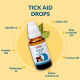 Bakson Veterinary Tick Aid Drops 30 ML - Effective Tick Relief
