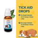 Bakson Veterinary Tick Aid Drops 30 ML - Effective Tick Relief