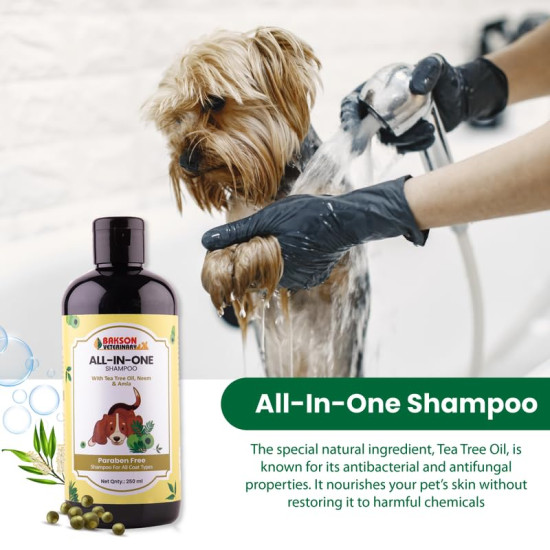 BAKSON VETERINARY All in ONE Shampoo - For a Healthy Coat