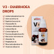 Bakson Veterinary V-3 Diarrhoea Drops 30ML - Effective Pet Digestive Health Solution