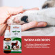 Bakson Veterinary Worm Aid Drops 30 ML - Effective Deworming Solution