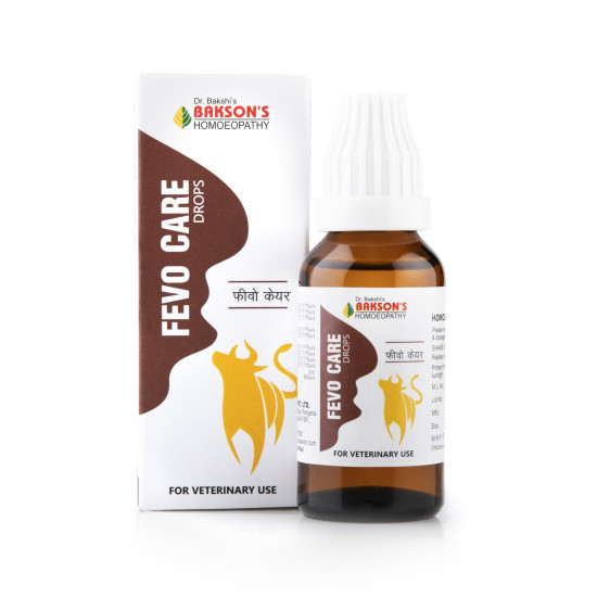Bakson Veterinary Fevo Care Drops - Effective Fever Relief for Pets
