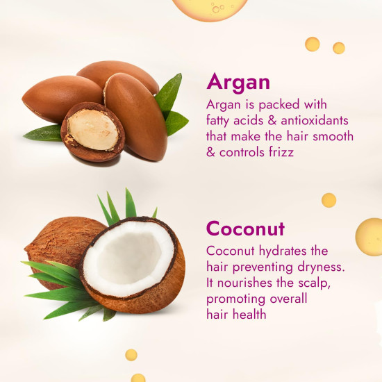 Parachute Advansed Argan-enriched Coconut Hair Oil - Control Frizz & Boost Shine