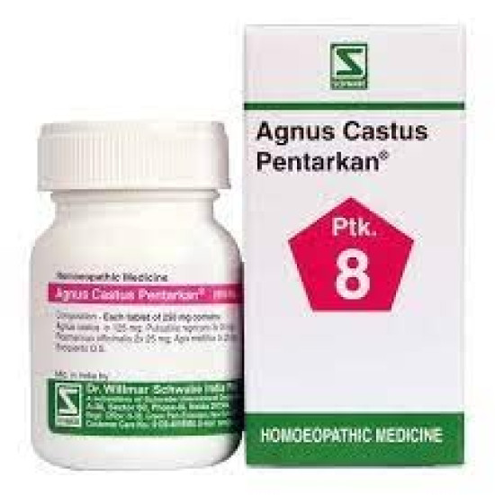 Dr. Willmar Schwabe India Agnus Castus Pentarkan Tab (Ptk08) - Homeopathic Remedy