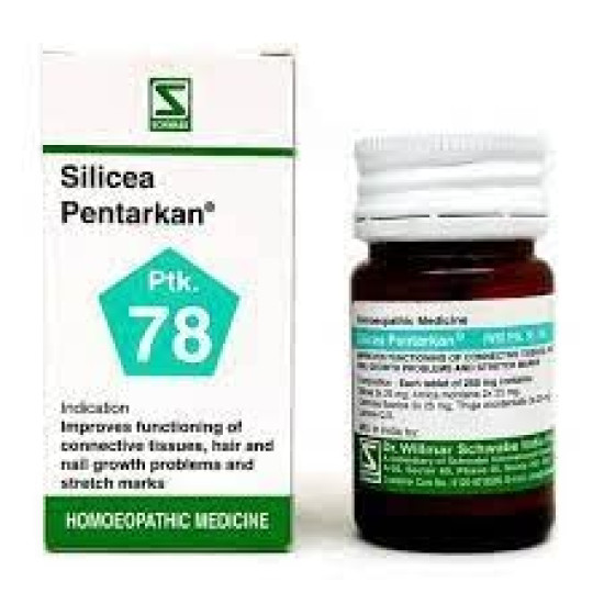 Dr. Willmar Schwabe India Silicea Pentarkan Tab - Homeopathic Health Support