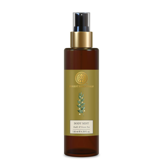 Forest Essentials Restorative Ritual Gift Box Oudh & Green Tea - Luxury Body Care Set