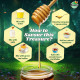 Zandu Pure Honey Sundarban Forest, Natural Honey from the Largest Mangrove Forest, Multi Flora & Medicinal Properties, Comes without Added Sugar & Preservatives, 100% Natural, Glass Jar, 500g