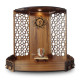 Chants® Bappa Wooden Pooja Mandir - With LED Spot Light