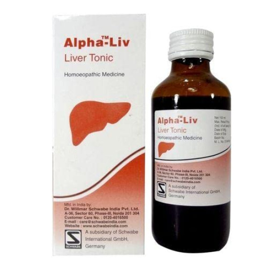 Dr.Willmar Schwabe India Alpha Liv Liver Tonic - Herbal Liver Health Solution
