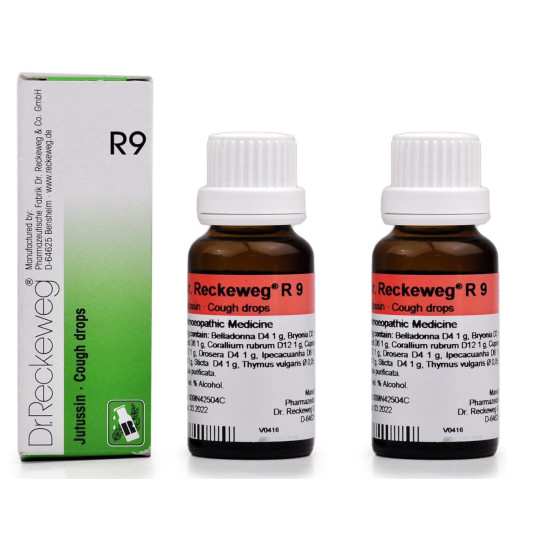 Dr. Reckeweg R9 Cough Drop - Herbal Cough Relief Solution