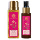 Forest Essentials Travel Size Facial Tonic Mist & Cleanser Combo - Natural Hydration & Purity