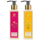 Forest Essentials Silkening Shower Wash Combo - Indian Rose & Mashobra Honey Forest Essentials Silkening Shower Wash Combo - Indian Rose & Mashobra Honey