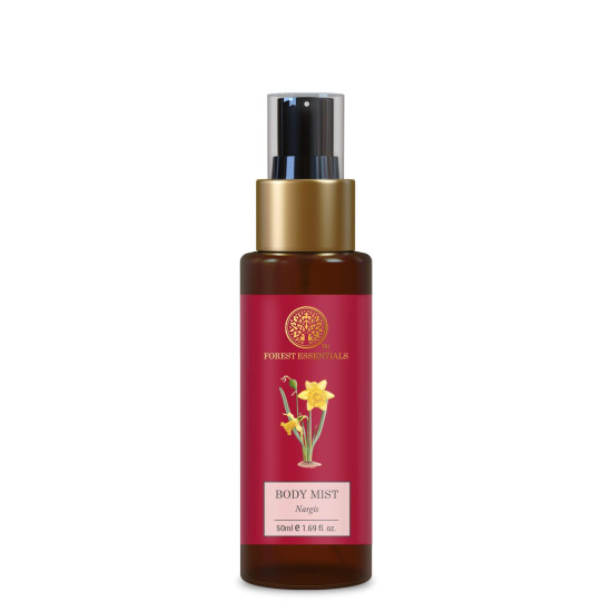 Forest Essentials Travel Size Body Mist Combo - Luxurious Floral & Oriental Fragrance
