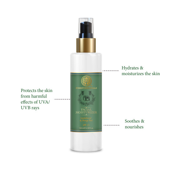 Forest Essentials Hydrating Facial Moisturiser & Cleanser Combo - Radiant Skin Solution