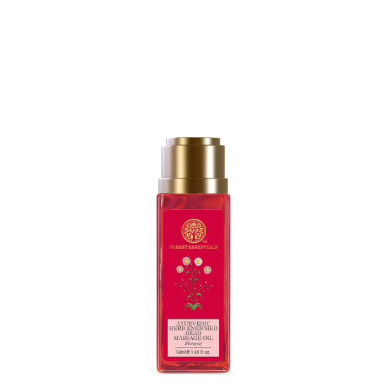 Forest Essentials Travel Size Facial Tonic Mist & Head Massage Oil Combo - Pure Rosewater & Bhringraj Forest Essentials Travel Size Facial Tonic Mist & Head Massage Oil Combo - Pure Rosewater & Bhringraj