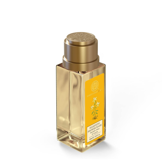 Forest Essentials Silkening Shower Wash Combo - Honey & Vanilla | Luxurious & Natural