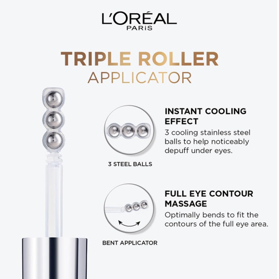 L’Oréal Paris Glycolic Bright Dark Circle Eye Serum - 3% Glycolic Acid
