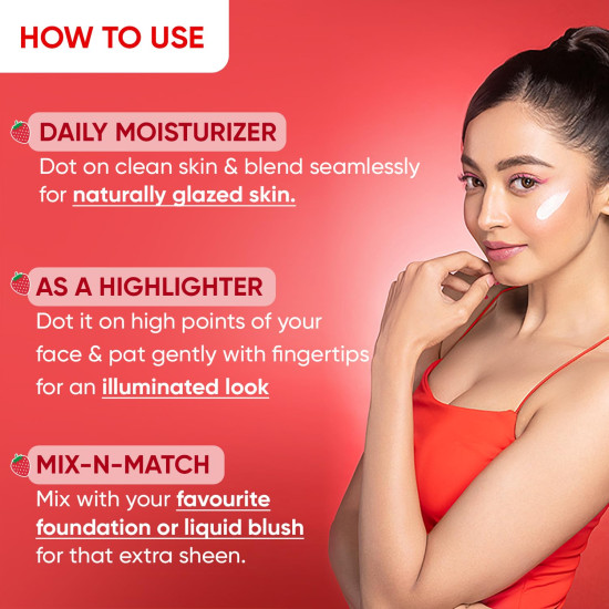 DOT & KEY Strawberry Dew Strobe Cream - Instant Dewy Glow & Hydration