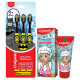 Colgate Kids Batman Manual Toothbrush & Barbie Toothpaste Combo - Fun & Effective Oral Care