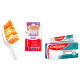 Colgate Sensitive Plus Toothpaste & ZigZag Toothbrush Combo - Sensitivity Relief & Germ Protection